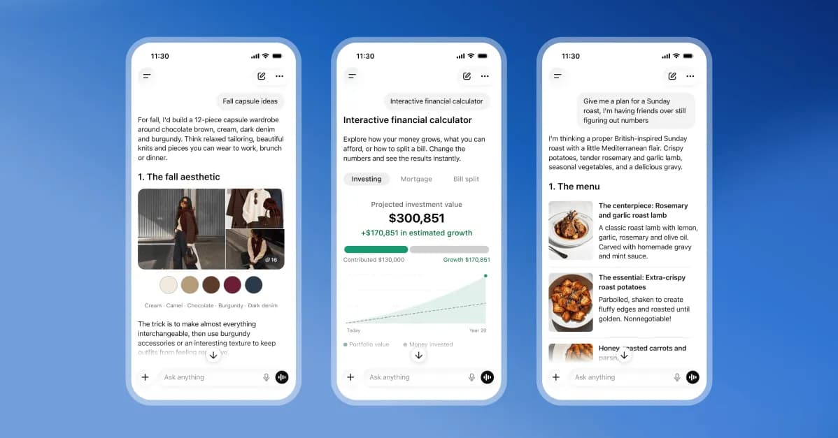 Intelligent UI